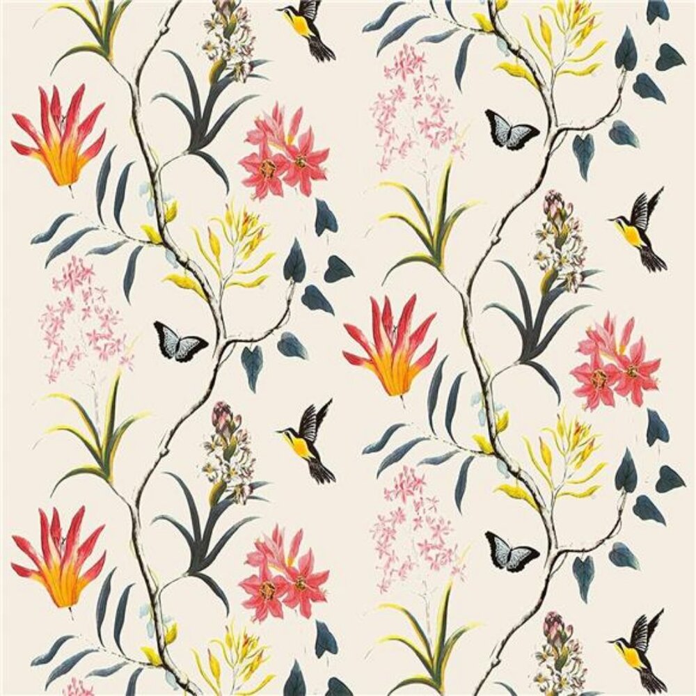 Floral Peel and Stick Wallpaper Vintage Floral Wallpaper 17.7inch x 78.7inch